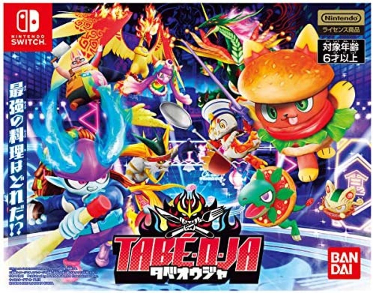 Bandai King Food cooking battle Game TABE-O-JA Nintendo Switch F/S