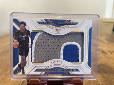 OLIVIER-MAXENCE PROSPER 2023-24 NATIONAL TREASURES PATCH PRIME RC /25 Q0829