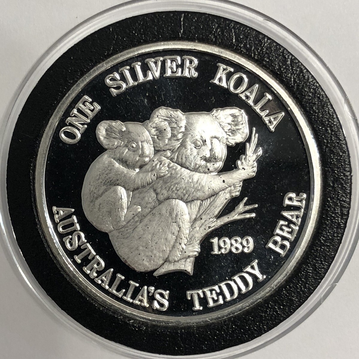 1 Silver Koala 1989 Australia's Teddy Bear New Queensland 1 Troy