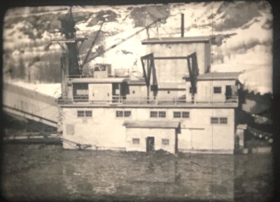  Gold Dredging  (1947) 16mm Film Home Movie, AK, Ladd Airfield, Fairbanks +, VS2