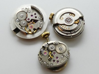 3 konvolute ETERNA Automatic Tissot  Lady voll Funktion movement  (R506)