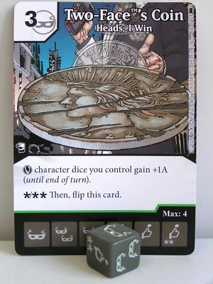 Dice Masters - #078 Two-Face's Coin Heads, I Win - Batman