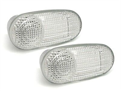 Paire clignotants blancs Fiat Bravo II 198 finition cristal haute durabilité
