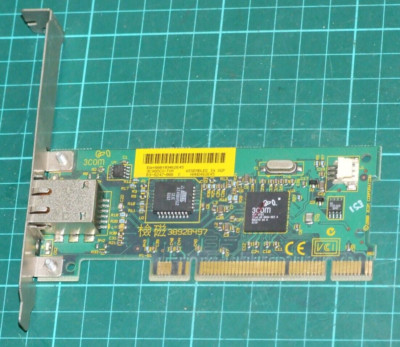 3Com 3C905CX-TXM Etherlink PCI network card NIC 10/100