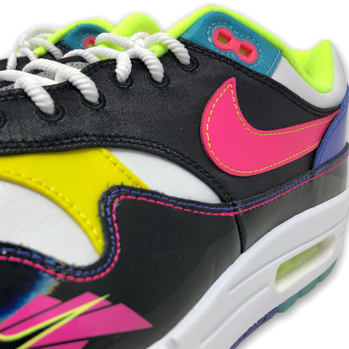 Nike Air Max 1 Mens Running/Lifestyle Shoes Size 9.5 Black Nike Air Max 1 Mens Running/Lifestyle Shoes Size 9.5 Black