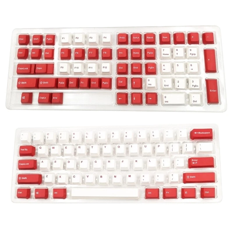 Double Shot Heat Sublimated Mechanical Keyboard Keycaps for Custom Personalization