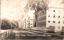 Postcard Brattleboro Vermont Estey Organ Works, RPPC, Unused