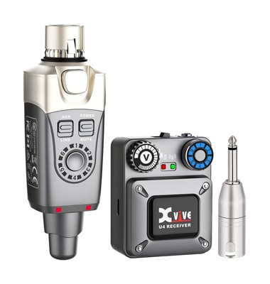 Xvive U4 Wireless in-Ear Monitor System Set with Transmitter and Receiver