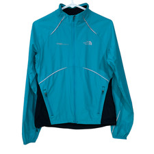 The North Face Flight Series Womens Size S Full Zip Lightweight Jacket Blue