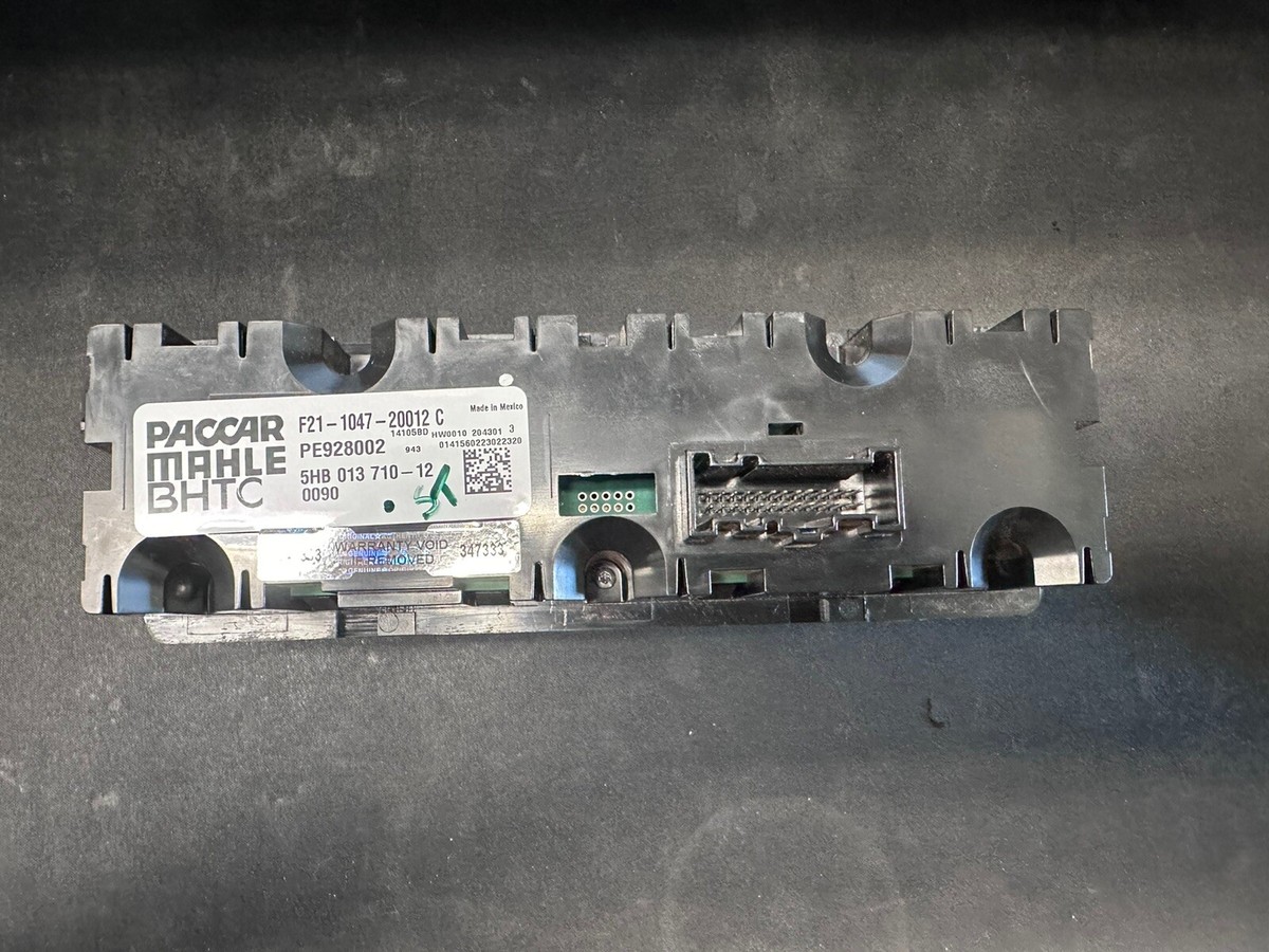 PACCAR KENWORTH T680 HVAC Control Module P/N F21-1047-20012 C | eBay