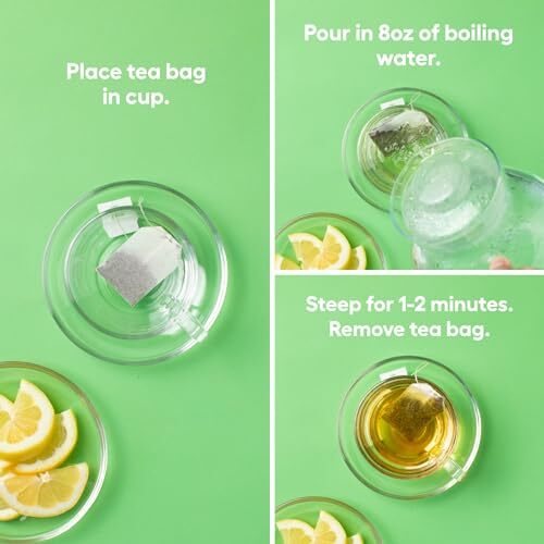 Newman's Own Organics Green Tea, 100 Individually Wrapped Tea  Assorted Sizes 