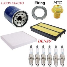 Tune Up Kit Cabin Air Oil Filters Plugs for Honda Odyssey 2006-2007