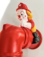 Vintage Jed Clown Bathtub Faucet Cover   Baby Safety Spout Guard Rare