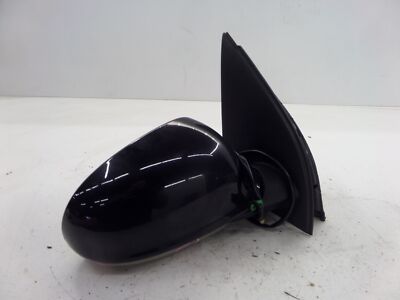 VW Golf GTI Right Side Door Mirror Broken Turn Signal Black MK5 06-09 OEM
