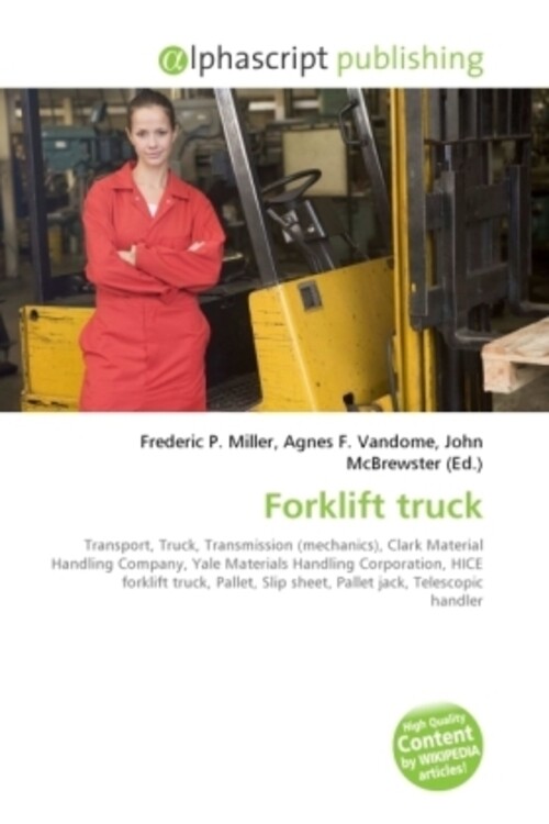 Frederic P. Miller (u. A.) | Forklift Truck | Taschenbuch | Englisch