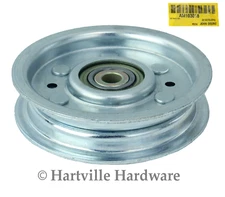 John Deere Welded Flat Idler Pulley with Bearing #AM103018