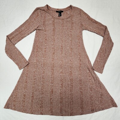 chinese dress ladies Forever 21 Bodycon Long-Sleeve Dress Brown Small at Amazon Women's Clothing  store main image 1