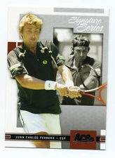 2005 Ace Signature Series -  Juan Carlos Ferrero Single Tennis Card #29