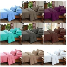 Soft 600TC Egyptian Cotton Sheet Set -Extra Deep Pocket-"15" All US Size Color