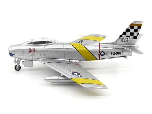 ATLAS 1/100 EE. UU. F-86F Sabre FU-910 North American Airlines JET AGE avión militar - Imagen 7 de 12