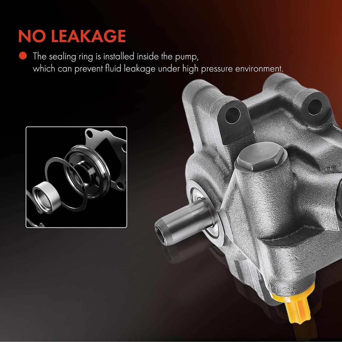 Power Steering Pump W/ Pulley & Reservoir For 06-11 Ford Focus Transit Connect - Foto 10