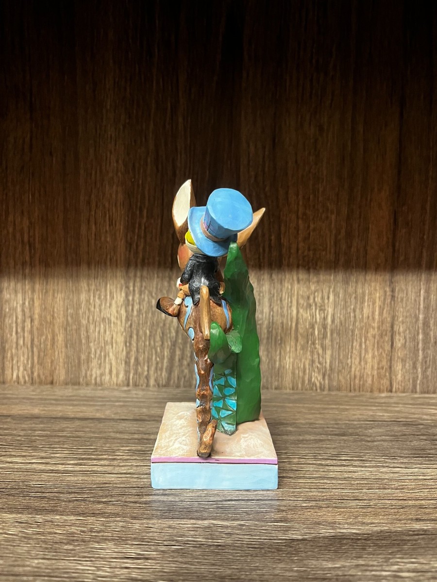 Jim Shore Disney JIMINY CRICKET horsing around 4043648 | eBay