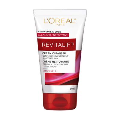 L Oréal Paris Revitalift Makeup-Removing Cleansing Cream Face Cleanser & T...