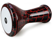 Darbuka Professionale Orientale In Alluminio Con Pelle Di Ricambio E Borsa