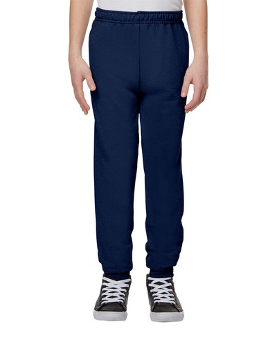 Jerzees Youth 7.2 oz. Nublend Cotton Poly Preshrunk Fleece Jogger 975YR S-XL - Picture 5 of 5