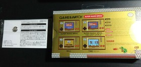 Nintendo Game and Watch Super Mario Bros with Japan Exclusive PIN RARE