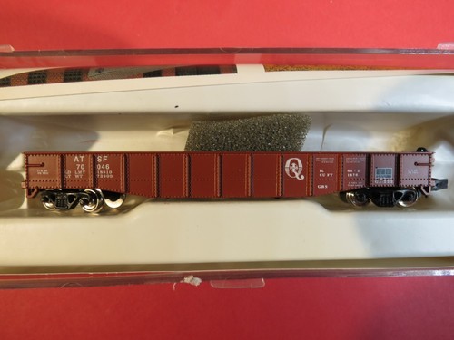 N - Con Cor 115101 - 50' Góndola Acero, Santa Fe ATSF 70046 NUEVO EN CAJA | Zustand: New