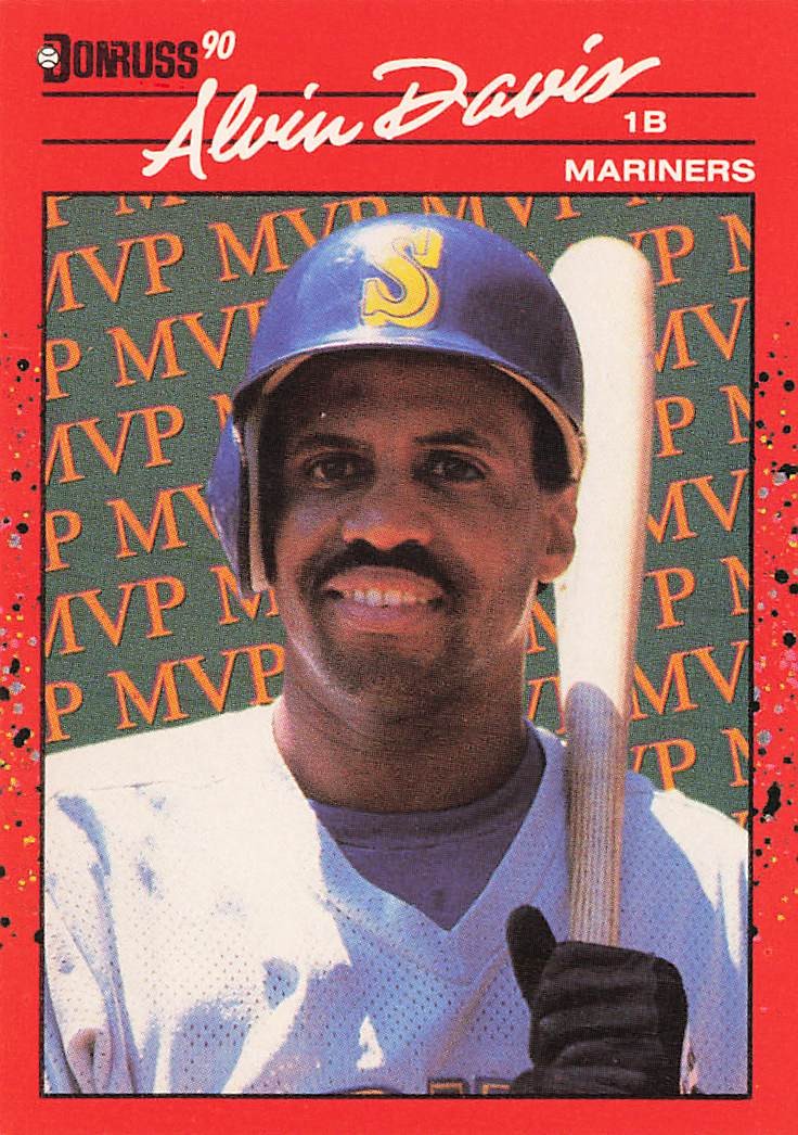 1990 Donruss #BC-9 Alvin Davis Bonus MVP's