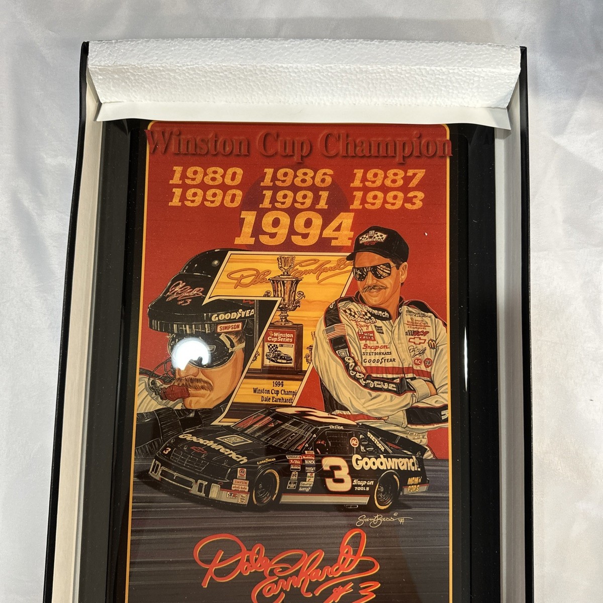 Dale Earnhardt 7 Time Winston Cup Champion Jebco Limited Edition