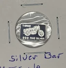 1 Gram 0.999 Fine Silver Bar - Motorcycle