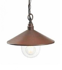LA'MPARA DE SUSPENSIO'N DE LA SERIE EXTERIOR CORTEN 60W ATTACCO E27 159/36