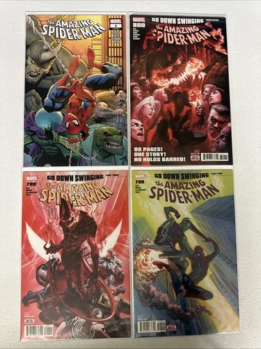 Amazing Spider-Man #798 799 800 802 Marvel Comics Lot Run Set VF/NM *S12