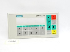 Siemens Front OP3 Panel 6AV3503-1DB10 leichte...
