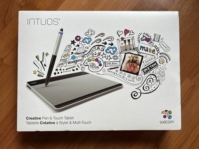 Wacom Intuos CTH-480 Touch Graphics Tablet with Creative Pen, New In Box
