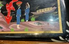 Okinawa Hand Painted With Inlays Vintage US Soldiers Photo Album + Photos!! — photo 2
