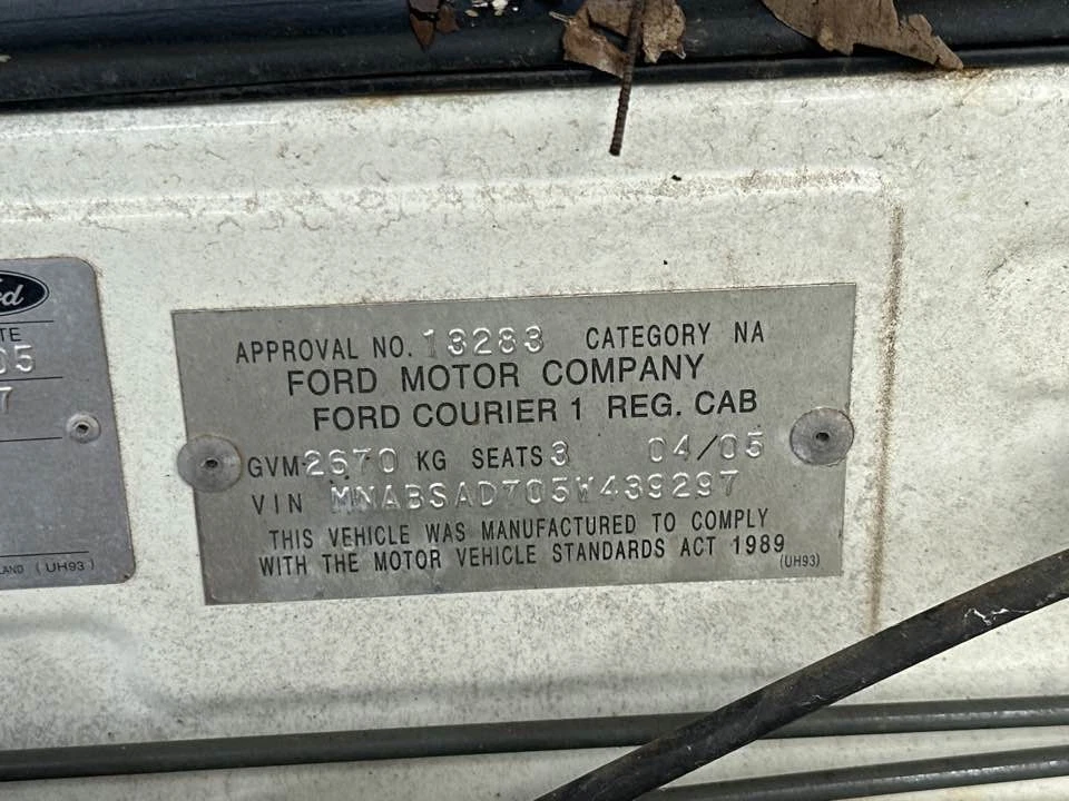 2005 Ford Courier Mazda Bravo 2.5L WL-T Diesel Fuel Injectors 04-06 #B658 - image 2 of 4