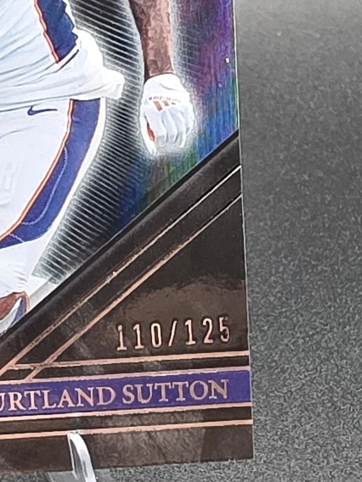 2022 Panini Limited - Courtland Sutton #34 Spotlight Silver /125 - Image 2 of 3