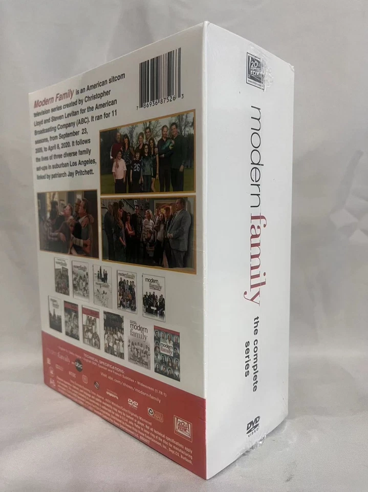 Modern Family : The complete series-Seasons 1–11 ( 34-Disc-DVD- Box-Set ) New ! Foto 2 de 2
