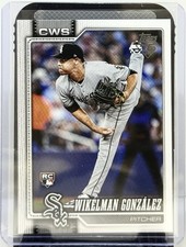 2026 Topps Series 1 #167 Wikelman Gonzalez Chicago White Sox Rookie RC 🔥