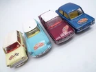 VINTAGE CORGI TOYS MONTE CARLO RALLY CAR RESTO LOT:  CITROEN ROVER HILLMAN 1960s