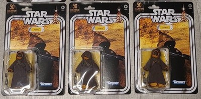 3x Hasbro Star Wars Black Series 50th Anniversary Jawa Neu OVP 15cm sammlung