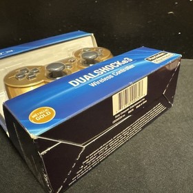 OEM Sony DualShock 3 (99070) Controller Gold (NIB) NEW In Box PS3 Playstation 3