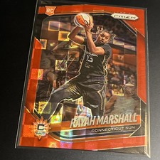 2025 Panini WNBA Prizm Rayah Marshall RED PANDORA PRIZM SP RC - #'d 170/199 (Z1)