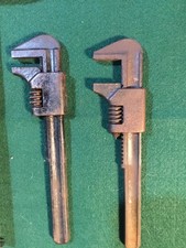 Vintage adjustable wrenches in working condition