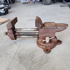 Tesco Bench Vise 3'' Jaw Vintage Anvil Vise 12W