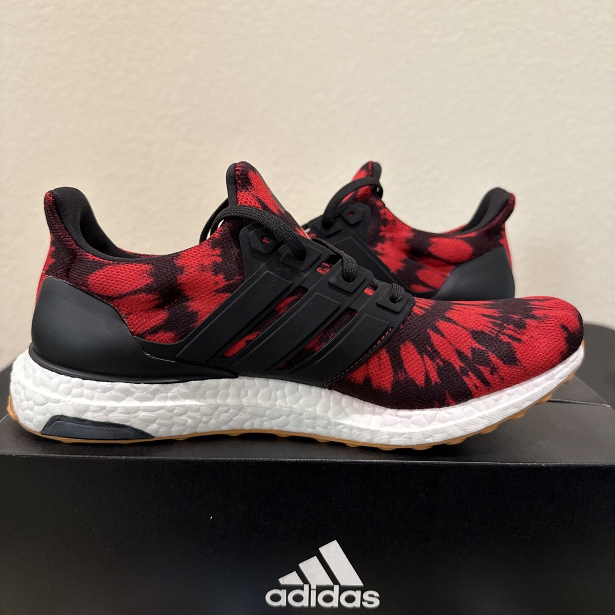 Consortium Nice Kicks x Adidas Ultra Boost US 8.5 Tie Die Men\'s Woodstock adidas Nice Kicks x UltraBoost Consortium Woodstock - White  main image 4